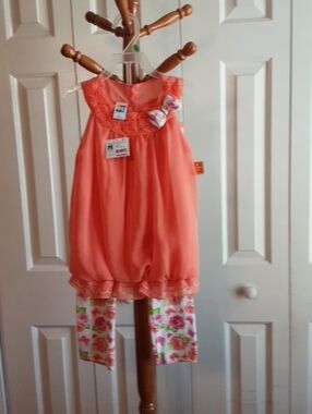 Heathtex two Piece Girl's Outfit Size 5t.